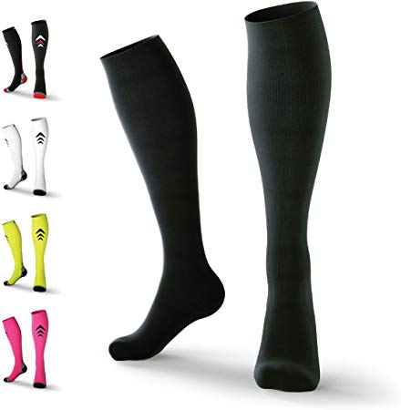 Rymora Compression Socks for Men & Women (Ideal for Sports, Work, Flight, Pregnancy)