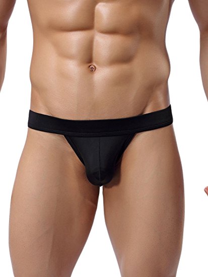 Summer Code Men's Briefs 4 Pack Soft Bulge Bikini Sexy Underwear