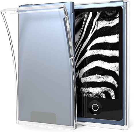 kwmobile Funda Compatible con Apple iPod Nano 7 - Carcasa Protectora Suave de TPU - Case Trasero en Transparente Mate