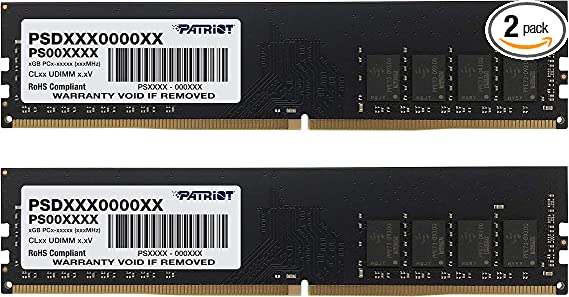 Patriot Signature Line Series DDR4 16GB (2 x 8GB) 3200MHz UDIMM Kit