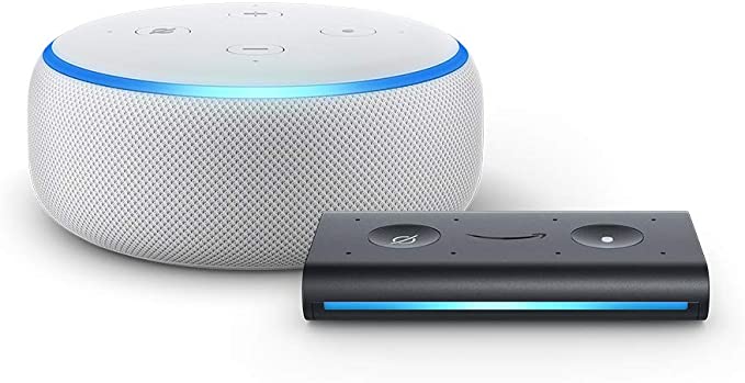 Echo Dot (3rd Gen) Sandstone with Echo Auto