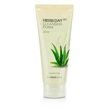 The Face Shop Herb Day Cleansing Foam, 9.27 Ounce