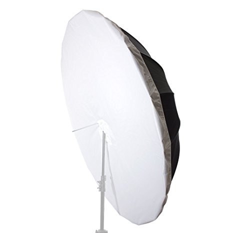StudioPRO Photo Studio Diffusion Parabolic Umbrella Front Diffuser Cover (White) - 6 Feet