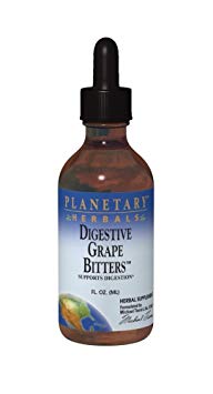 Digestive Grape Bitters Planetary Herbals 4 oz Liquid