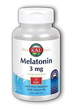 KAL Melatonin 3mg Sustained Release -120 Tabs