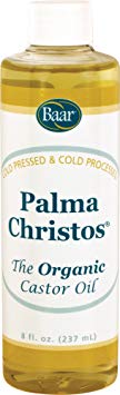 ORGANIC CASTOR OIL- Exclusive Palma Christos® Brand - Hexane FREE! Cold Pressed! Many castor oil uses! Castor oil for Hair, Eyelashes, Eyebrows, Skin, Eliminations. A Healing Oil! Guaranteed by Baar