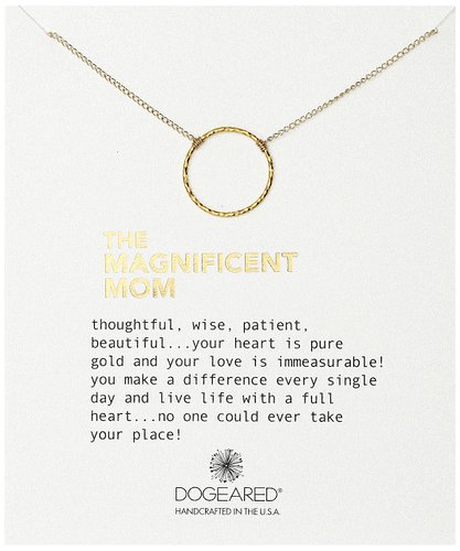 Dogeared The Magnificent Mom Little Sparkle Karma Chain Necklace 18