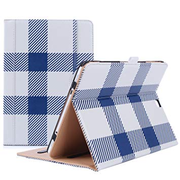 ProCase Samsung Galaxy Tab S2 9.7 Case, Stand Folio Cover Case for Galaxy Tab S2 Tablet (9.7 Inch, SM-T810 T815 T813) - Plaid