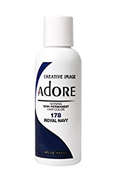 Adore Creative Image Semi-permanent Hair Color #178 Royal Navy