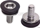 Sugino 8mm Hex Crank Arm Fixing Bolts and Caps Pair