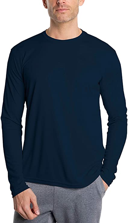 Vapor Apparel Men's UPF 50  UV Sun Protection Performance Long Sleeve T-Shirt