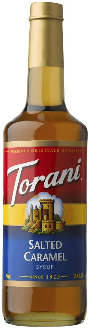 Torani Salted Caramel Flavour Syrup 750 Milliliter