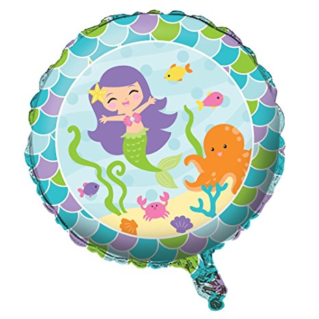 Mermaid Friends 18 inch Foil Balloon