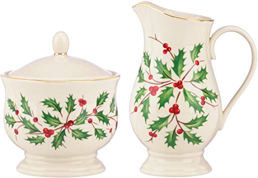 Lenox 843319 Holiday Sugar & Creamer Set