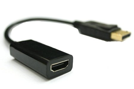 Susenstone DP Displayport Male to HDMI Female Cable Converter Adapter for PC HP/DELL