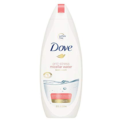 Dove Body Wash Micellar Water 22oz, pack of 1