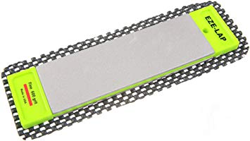 EZE-LAP DD6F/M 2 by 6 Double Sided Diamond Sharpening Stone F/M, Non Skid Pad Included
