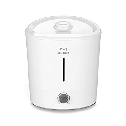 Cool Mist Humidifier Topside Refill Water, multifun 0.8GAL/3.1L Large Capacity Ultrasonic Humidifier for Bedroom, Essential Oil Diffuser with Whisper-quiet Operation, Easy to Clean Anti-mold