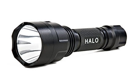Guard Dog Security Halo, 290 Lumen Waterproof Tactical Flashlight with 5 Functions, Rechargeable