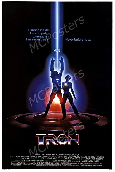 MCPosters - Disney Tron Classic Original Glossy Finish Movie Poster - MCP571 (16" x 24" (41cm x 61cm))