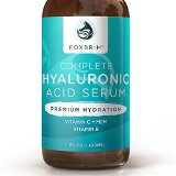 Hyaluronic Acid Serum - Pure Hyaluronic Acid Serum with Vitamin C - Natural Ingredients Green Tea Vitamin E Jojoba Oil and Witch Hazel - Premium Anti Aging for Lasting Results 1oz