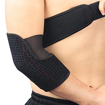 CINLITEK Elbow Support for Tendonitis, Breathable Elbow Brace，Tennis Support brace，Wrap for Golfers，Sports Injury Rehabilitation & Protection Against Reinjury,Arthritic Pain Relief