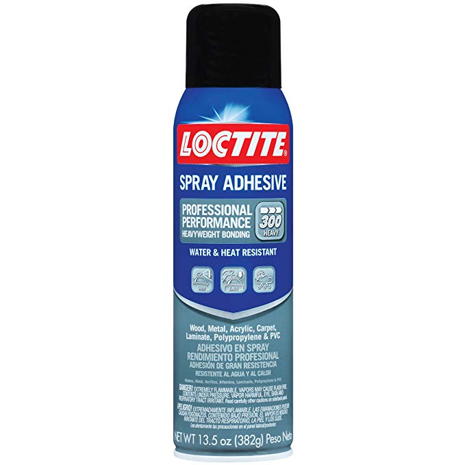 Loctite 2267077 Professional Performance 300 Spray Adhesive, Single, Translucent, 13.5 Oz