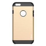 iPhone 6 Plus Case Breett Two-Layer Slim Protective Cover Carrying Case for iPhone 6 Plus 55 inch Gold