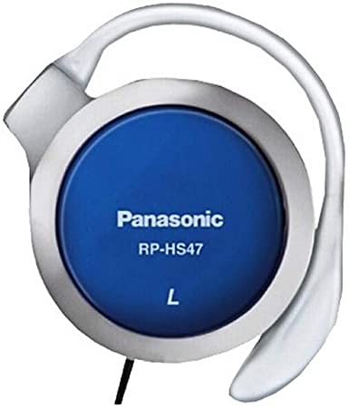 Panasonic RP-HS47E-A Clip-On Headphones Blue