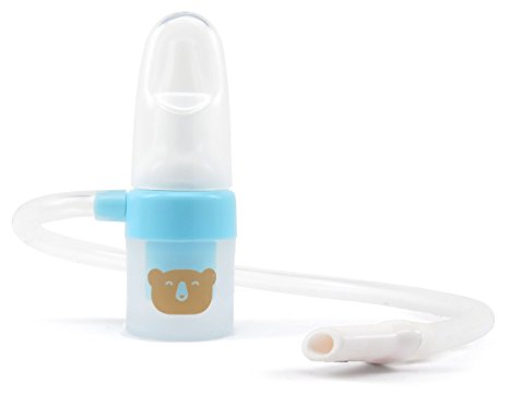 Baby Federation Nasal Aspirator - Compare to Frida Nasal Aspirator - Best Baby Nose Aspirator No Filters Required