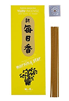 Morning Star - Yuzu 200 Sticks by Nippon KODO Japanese Quality Incense Since 1575