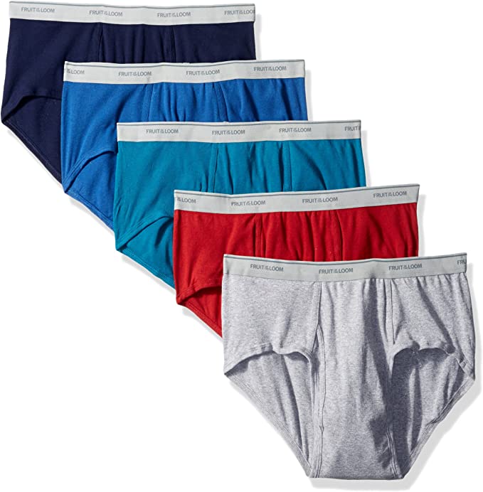 Fruit of the Loom Men's Fashion Briefs (Pack of 5)