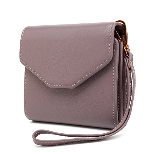 RFID Blocking Wallet, Pomoda Envelope Style Leather Wallet Fashion Pocket