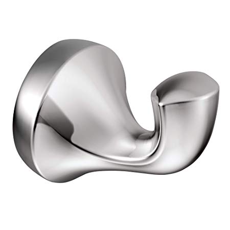 Moen YB2803CH Eva Single Robe Hook, Chrome