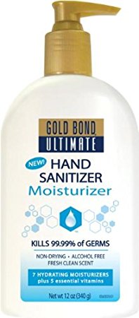 Gold Bond Hand Sanitizer and Moisturizer, 12-Oz Bottles (Pack of 3))