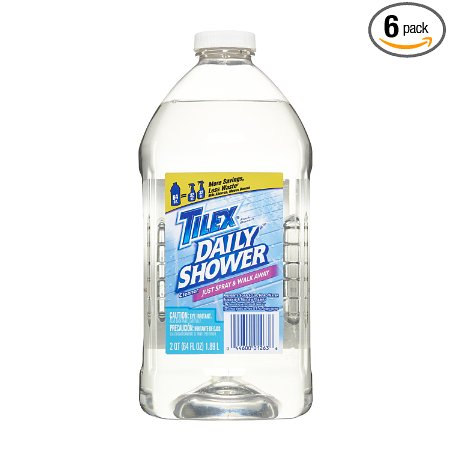Tilex Fresh Shower, Daily Shower Refill, 64 Fluid Ounce (Pack of 6)