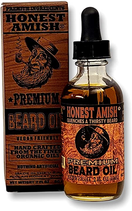 Honest Amish - Premium Beard Oil - 2 Ounce by Honest Amish