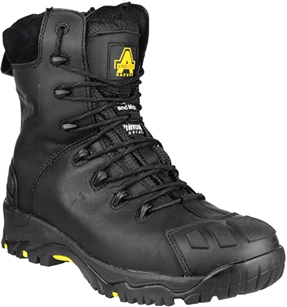 Amblers Safety FS999C S3 Metal Zip Boots Black Size 10