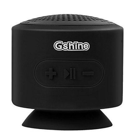 Sirens-02 IPX7 Wireless Mini Portable Bluetooth Speaker Powerful Bass with 12 Hours Playtime for iPhoneAndroid Smartphones Black