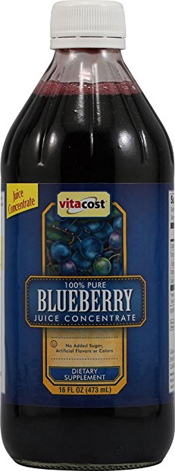 Vitacost 100% Pure Blueberry Juice Concentrate -- 16 fl oz