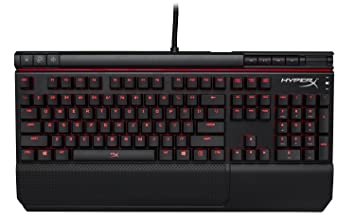 HyperX Alloy Elite Mechanical Gaming Keyboard, Cherry MX Red, Red LED (HX-KB2RD1-US/R1)