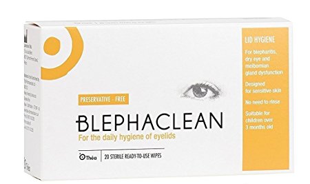 20 BLEPHACLEAN Sterile Eyelid Wipes For BLEPHARITIS