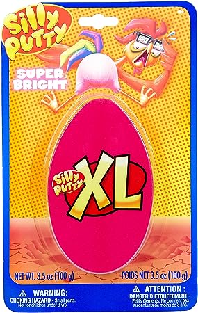 Crayola XL Silly Putty Super Bright, Neon Colors, Fidget Toys, 1ct, Gift for Kids