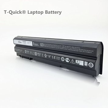 T-Quick® 11.1V 65WH T54FJ Laptop Battery for Dell Latitude E6420 E6430 E6520 E6530 E5420 E5530,Replace for 312-1311 451-11694 2P2MJ 312-1325 312-1165 M5Y0X PRV1Y [11.1V 65Wh]--12 Months Warranty
