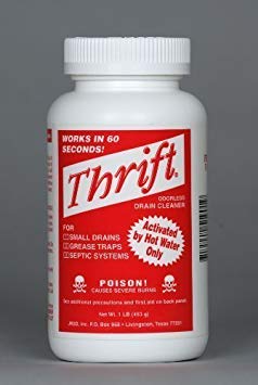 Thrift T-100 Alkaline Based 1-Pound Granular Drain Cleaner Personal Healthcare/Health Care by HealthCare