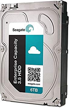 Seagate Enterprise Capacity 3.5 HDD 6TB 7200RPM 12Gb/s SAS 128 MB Cache Internal Bare Drive ST6000NM0034