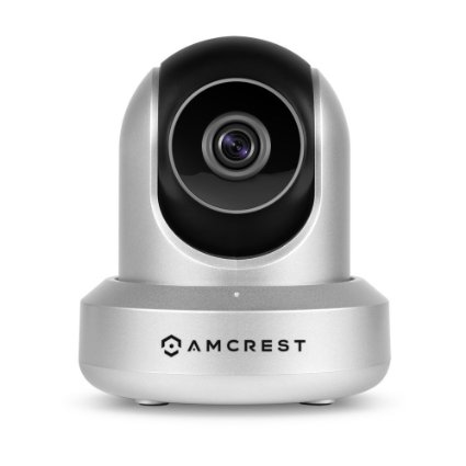 Amcrest HDSeries 720P POE (Power Over Ethernet) IP Security Surveillance Camera System IPM-721ES (Silver)