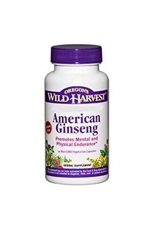 American Ginseng - 50 Vcaps,(Oregon's Wild Harvest)