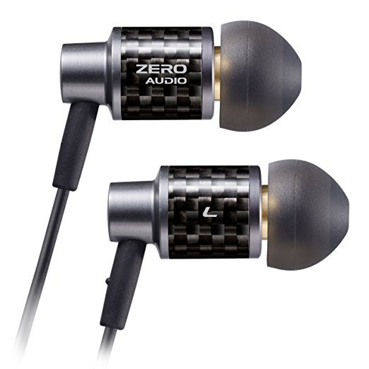 NIB Genuine ZERO AUDIO ZH-BX700-CD Ear Stereo Headphones Carb Doppio from JPN