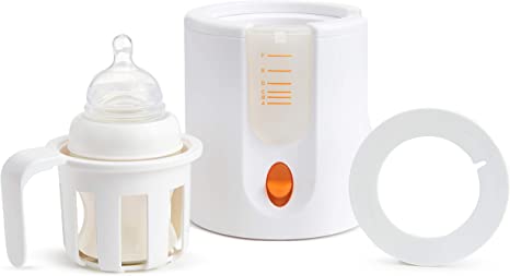 Munchkin High Speed Bottle Warmer, Orange/White, 1 Count